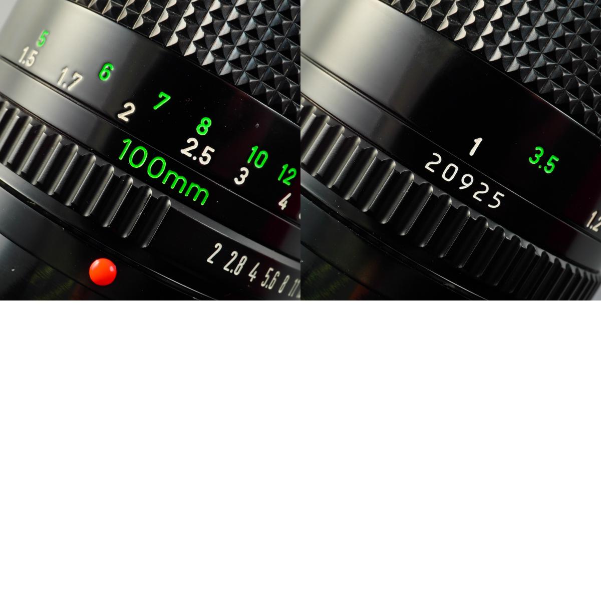 Canon FD 100mm F/2 単焦点レンズ