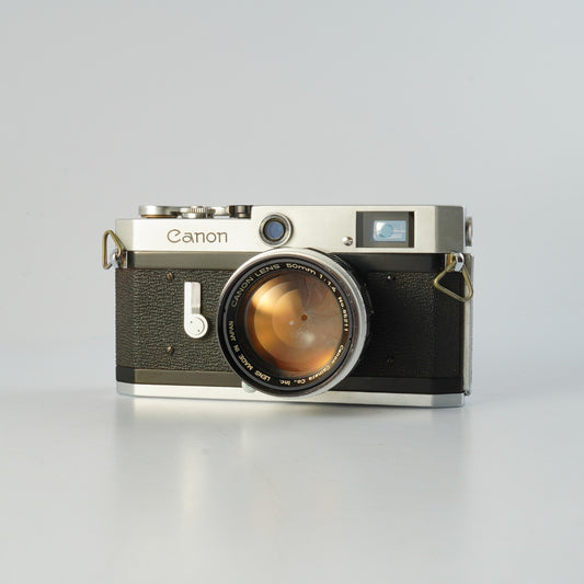 【SERVICED & TESTED】 Canon P + 50mm F/1.4 レンジファインダーフィルムカメラ