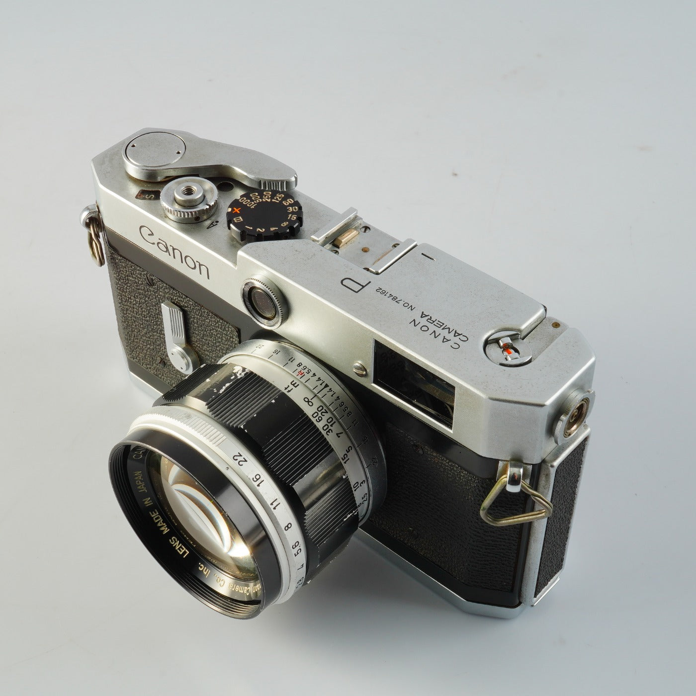 【SERVICED & TESTED】 Canon P + 50mm F/1.4 レンジファインダーフィルムカメラ