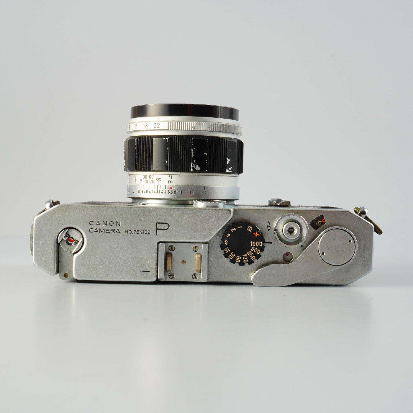【SERVICED & TESTED】 Canon P + 50mm F/1.4 レンジファインダーフィルムカメラ