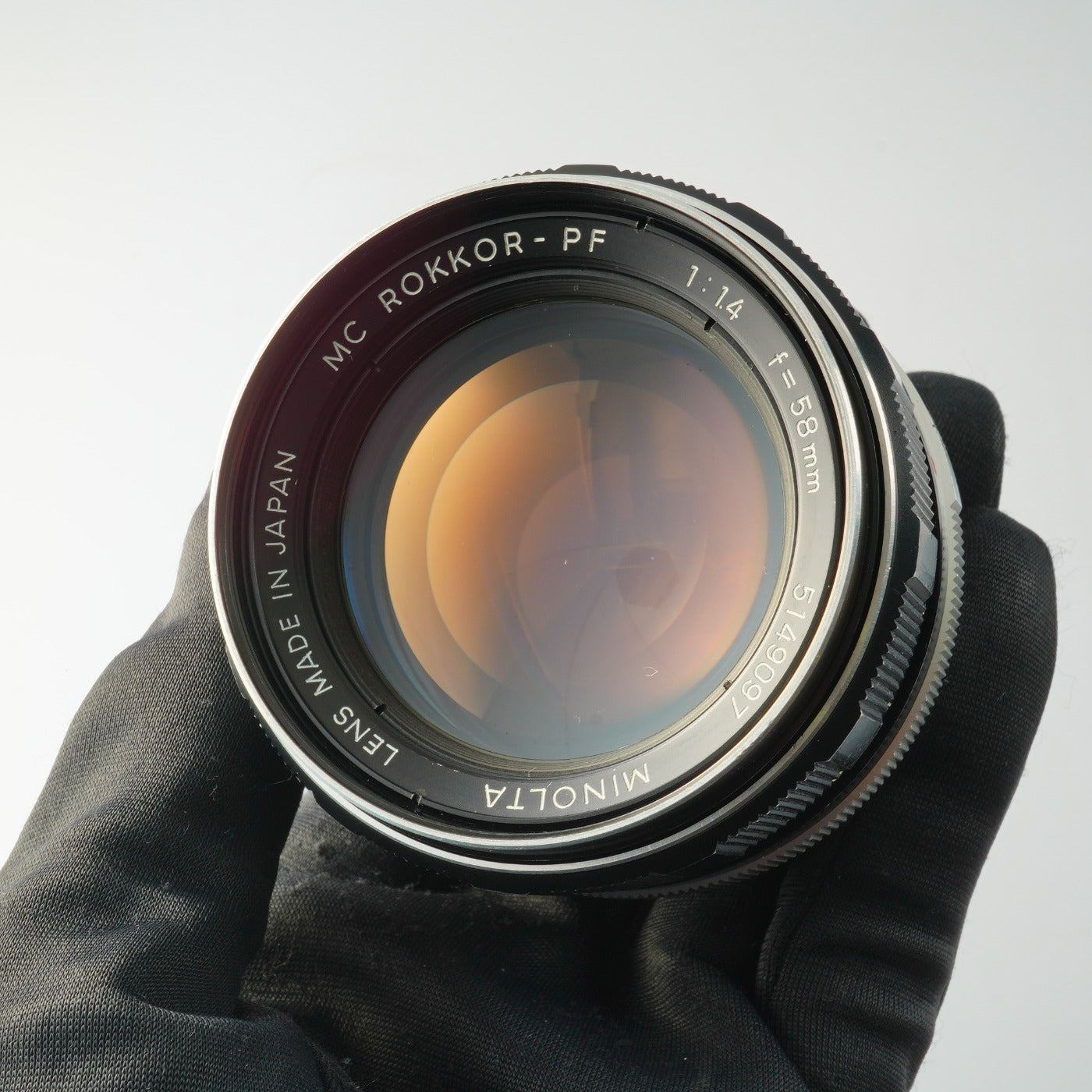 MINOLTA MC ROKKOR-PF 58mm F/1.4 単焦点レンズ