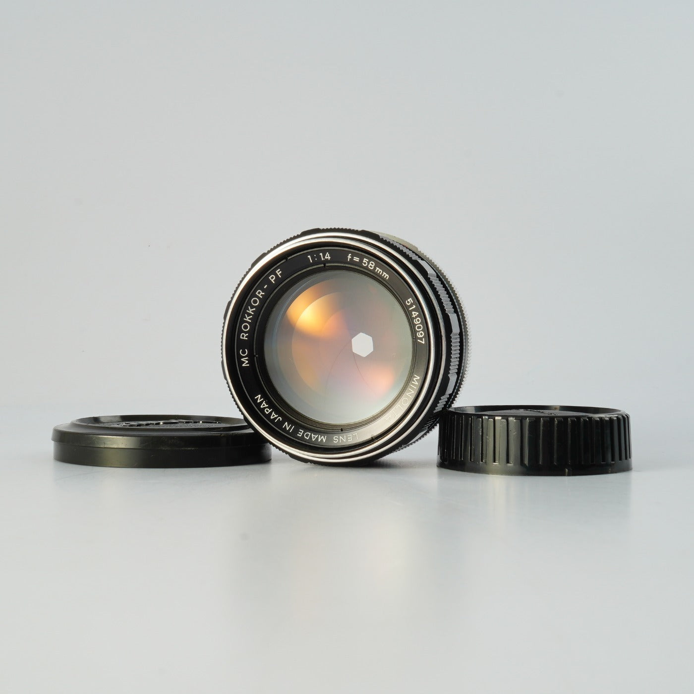 MINOLTA MC ROKKOR-PF 58mm F/1.4 単焦点レンズ