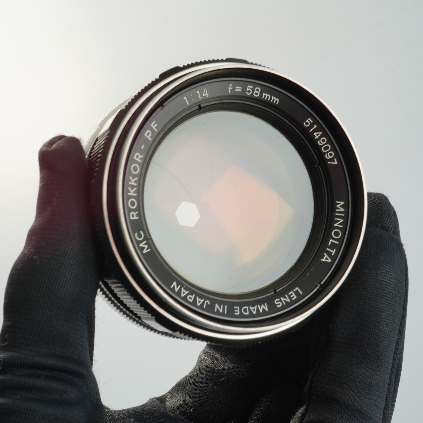 MINOLTA MC ROKKOR-PF 58mm F/1.4 単焦点レンズ
