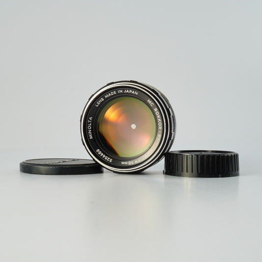 MINOLTA MC ROKKOR-PF 58mm F/1.4 単焦点レンズ