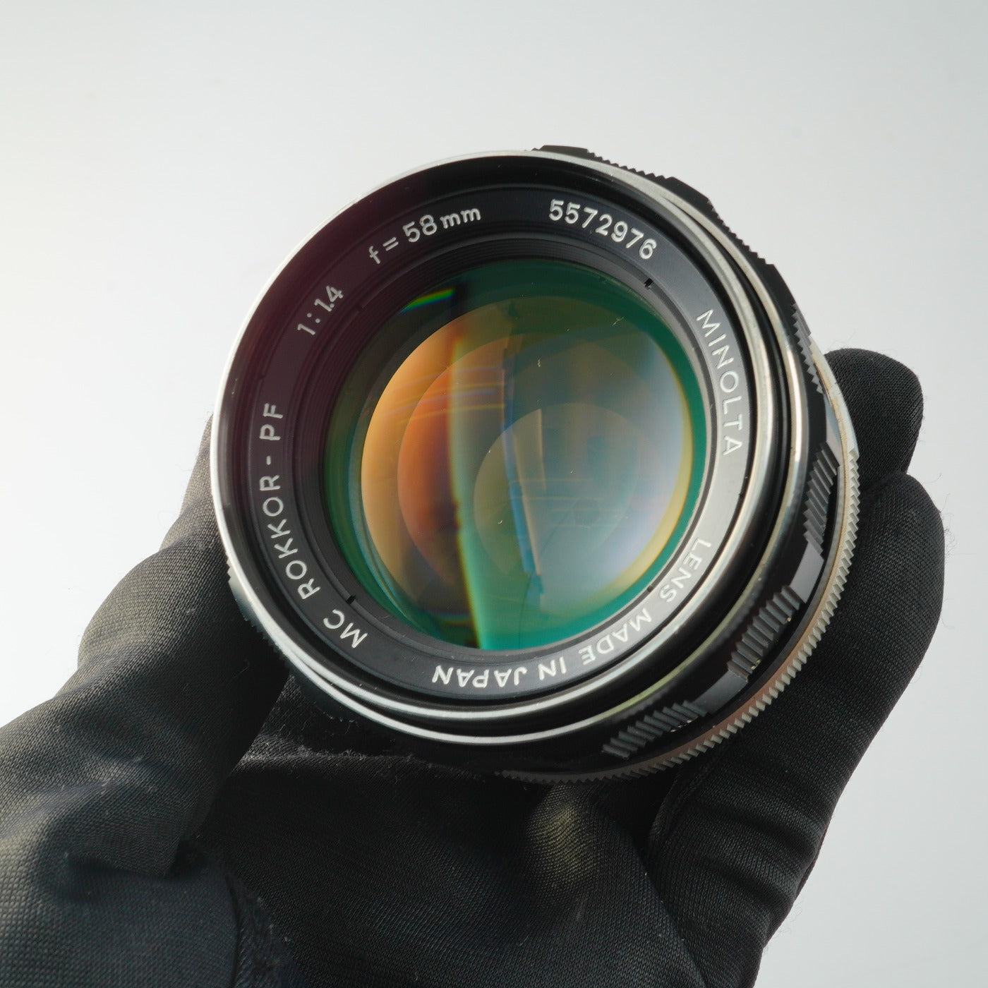 MINOLTA MC ROKKOR-PF 58mm F/1.4 単焦点レンズ