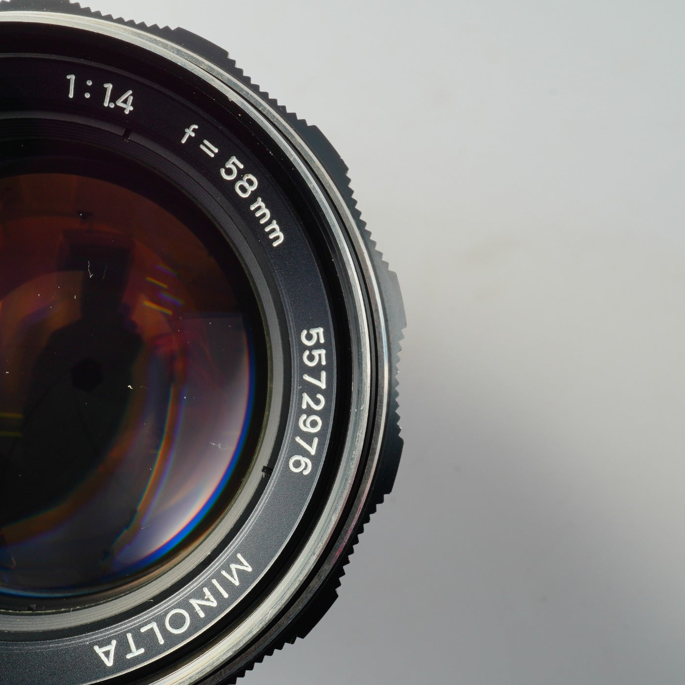 MINOLTA MC ROKKOR-PF 58mm F/1.4 単焦点レンズ
