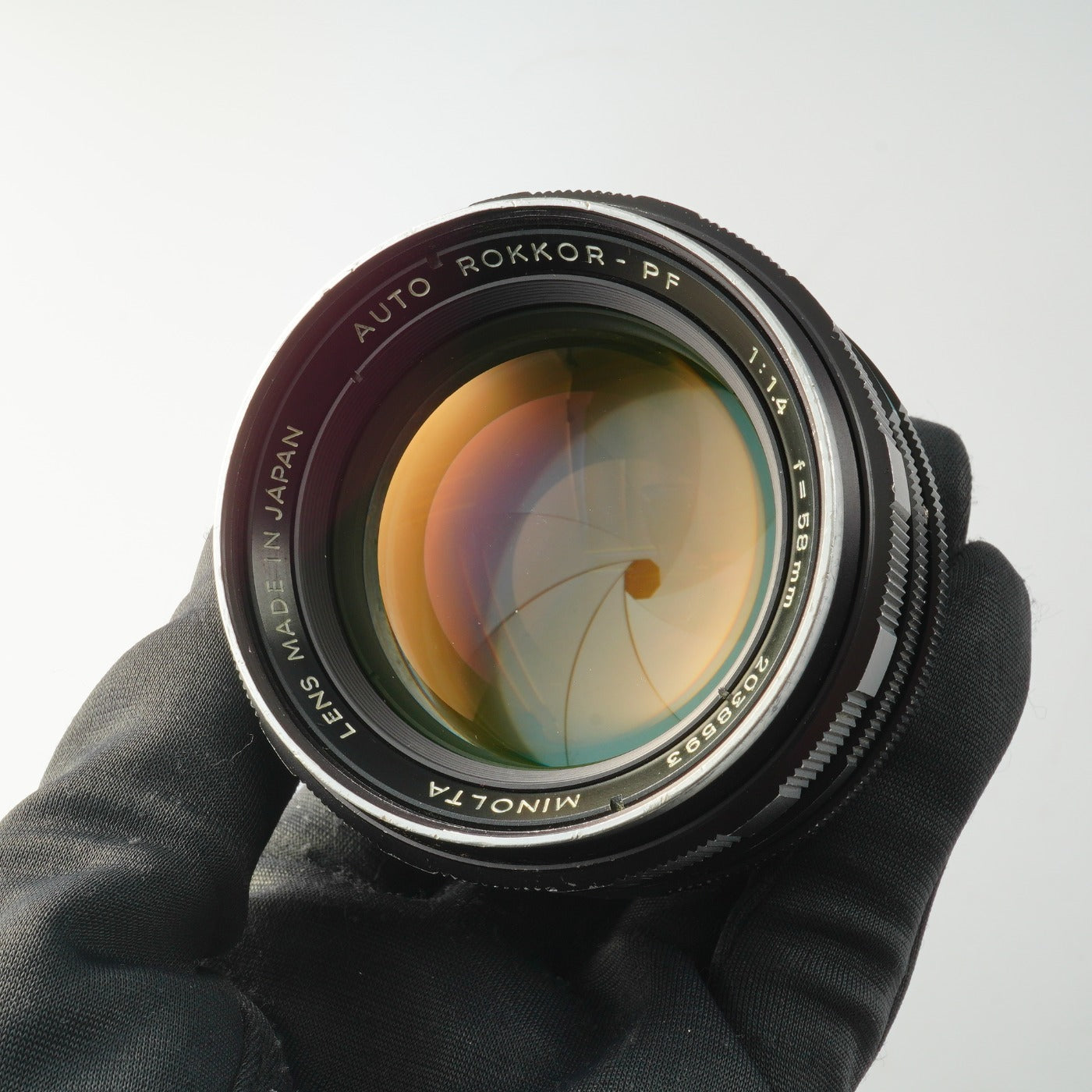MINOLTA AUTO ROKKOR-PF 58mm F/1.4 単焦点レンズ