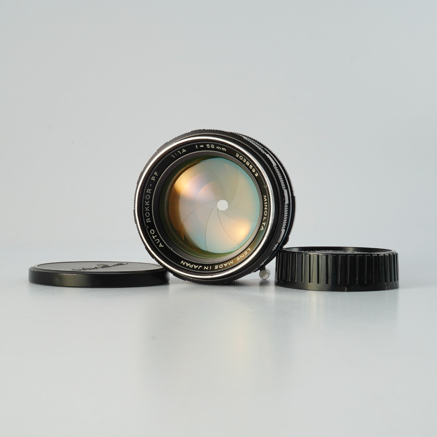 MINOLTA AUTO ROKKOR-PF 58mm F/1.4 単焦点レンズ