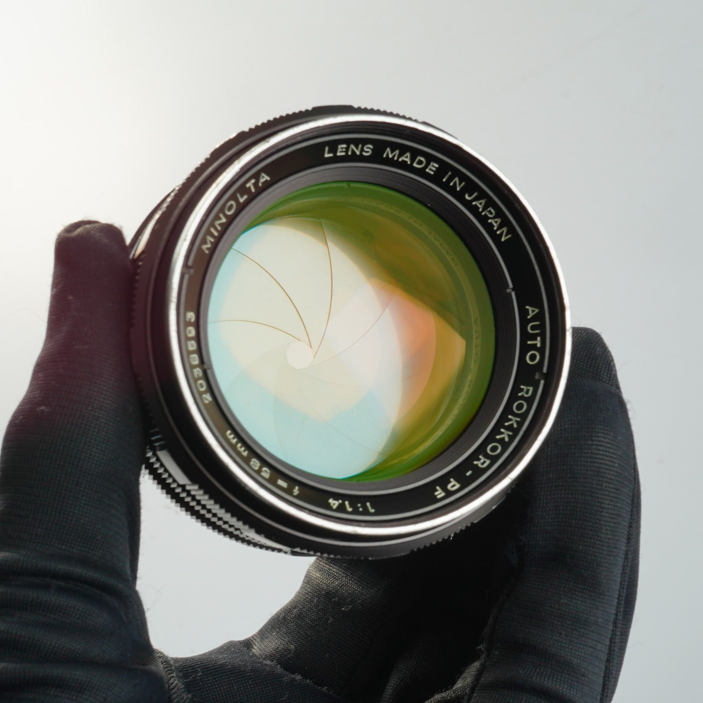 MINOLTA AUTO ROKKOR-PF 58mm F/1.4 単焦点レンズ