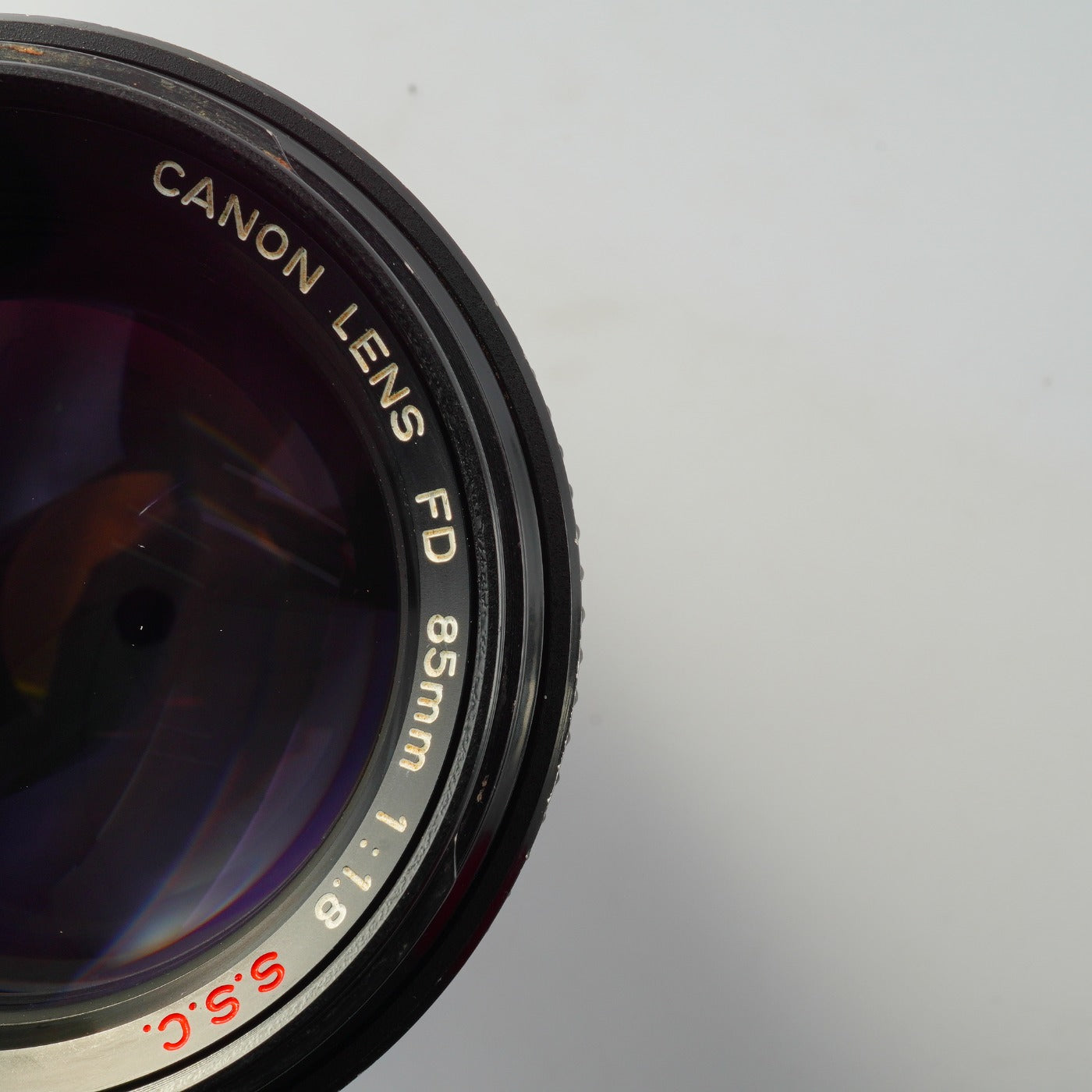 Canon FD 85mm F/1.8 S.S.C. 単焦点レンズ