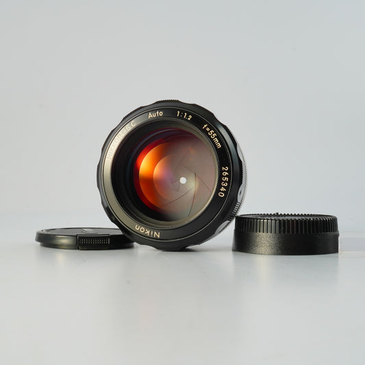 Nikon 非Ai Nikkor-S.C Auto 55mm F/1.2 単焦点レンズ