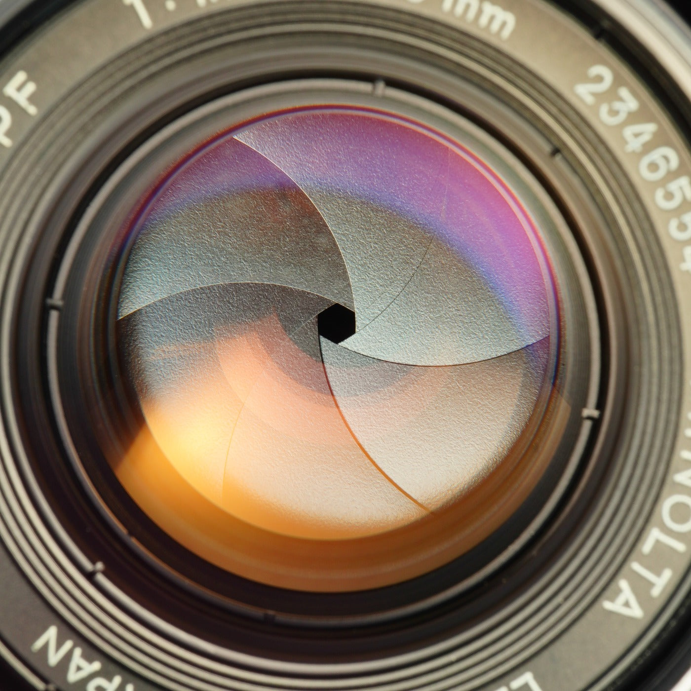 MINOLTA MC ROKKOR-PF 55mm F/1.7 単焦点レンズ