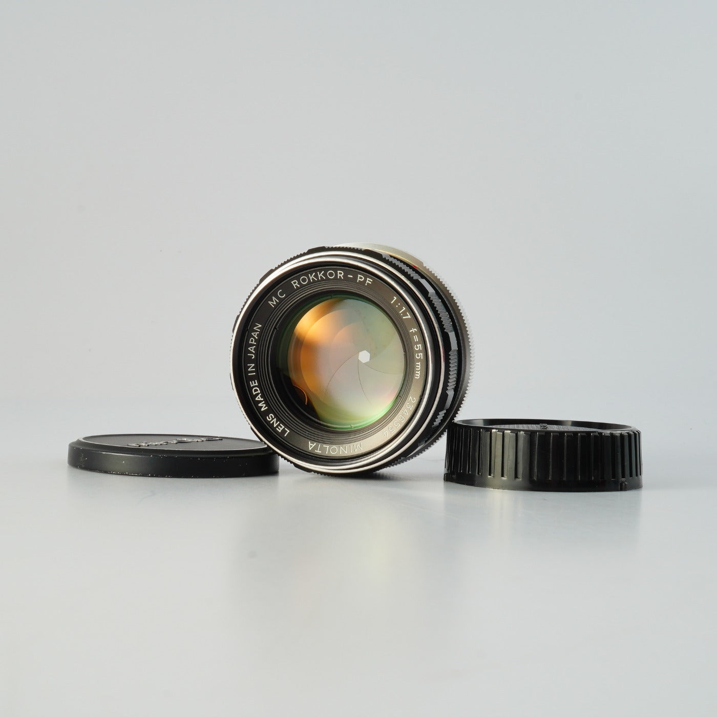MINOLTA MC ROKKOR-PF 55mm F/1.7 単焦点レンズ