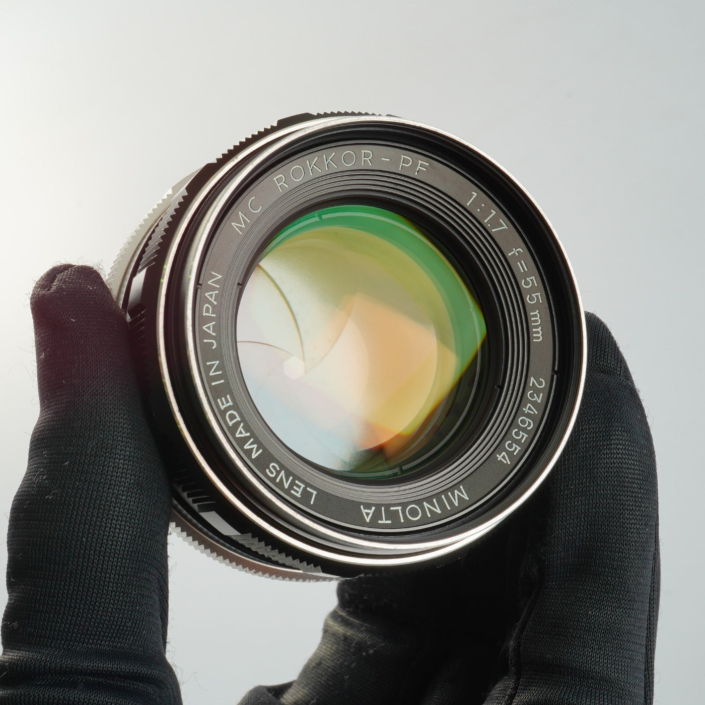MINOLTA MC ROKKOR-PF 55mm F/1.7 単焦点レンズ