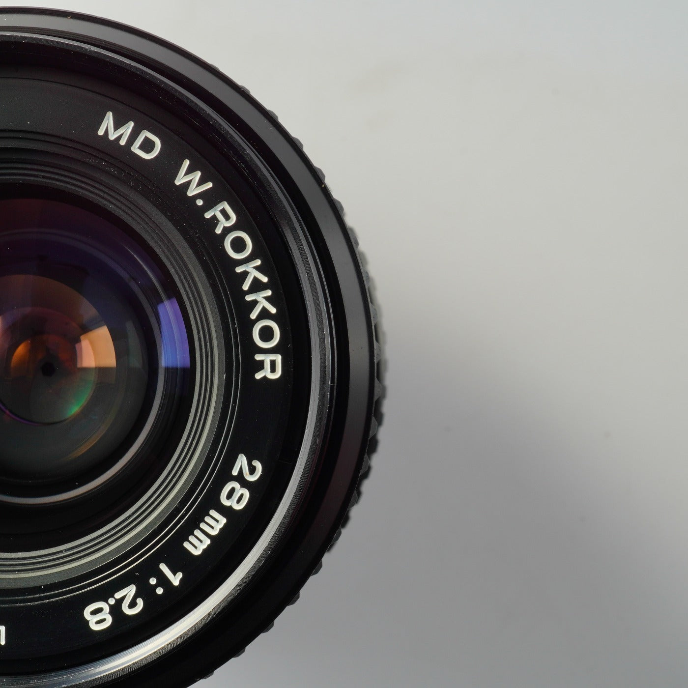 MINOLTA MD W.ROKKOR 28mm F/2.8 単焦点レンズ
