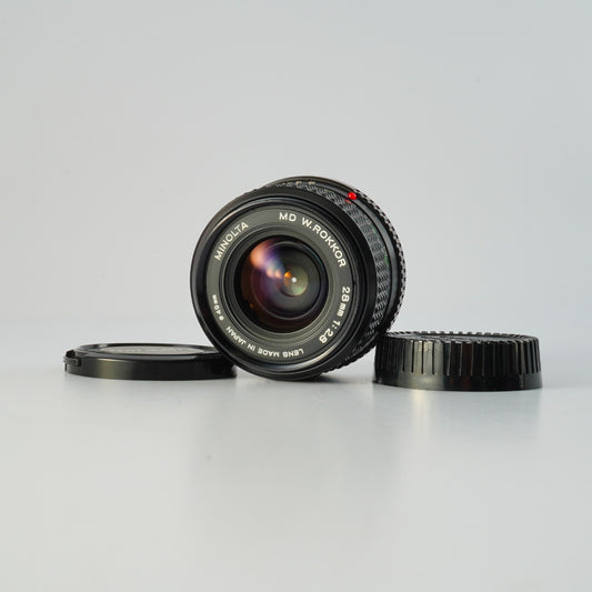 MINOLTA MD W.ROKKOR 28mm F/2.8 単焦点レンズ