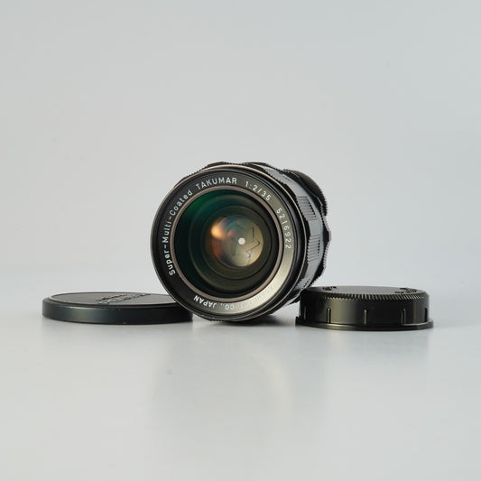 PENTAX Super-Multi-Coated TAKUMAR 35mm F/2 (M42用) 単焦点レンズ