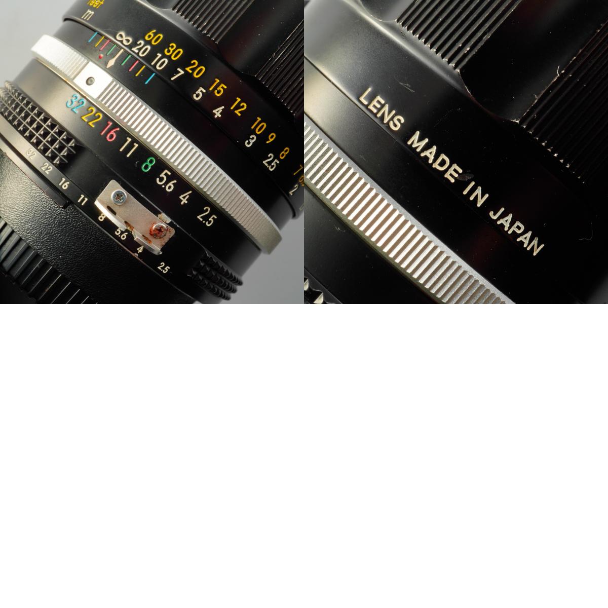 Nikon Ai改 NIKKOR-P Auto 105mm F/2.5 単焦点レンズ