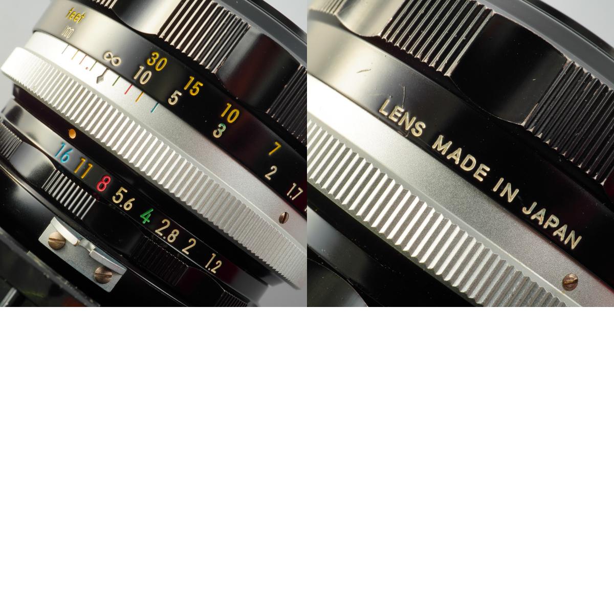Nikon 非Ai Nikkor-S.C Auto 55mm F/1.2 単焦点レンズ
