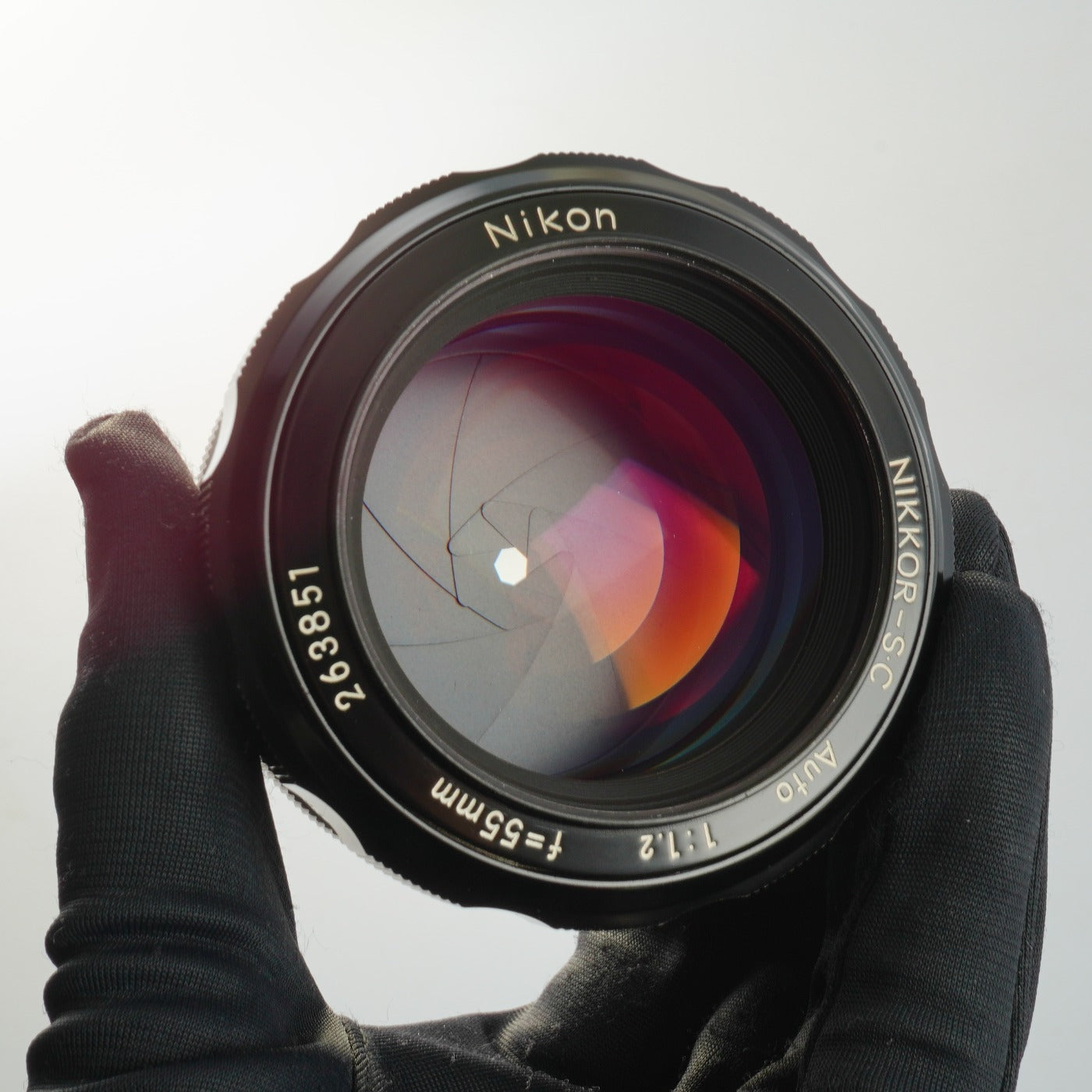Nikon 非Ai Nikkor-S.C Auto 55mm F/1.2 単焦点レンズ