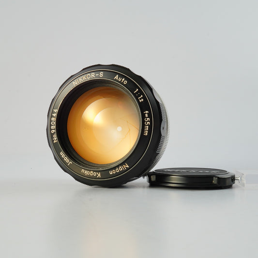Nikon 非Ai Nikkor-S Auto 55mm F/1.2 単焦点レンズ