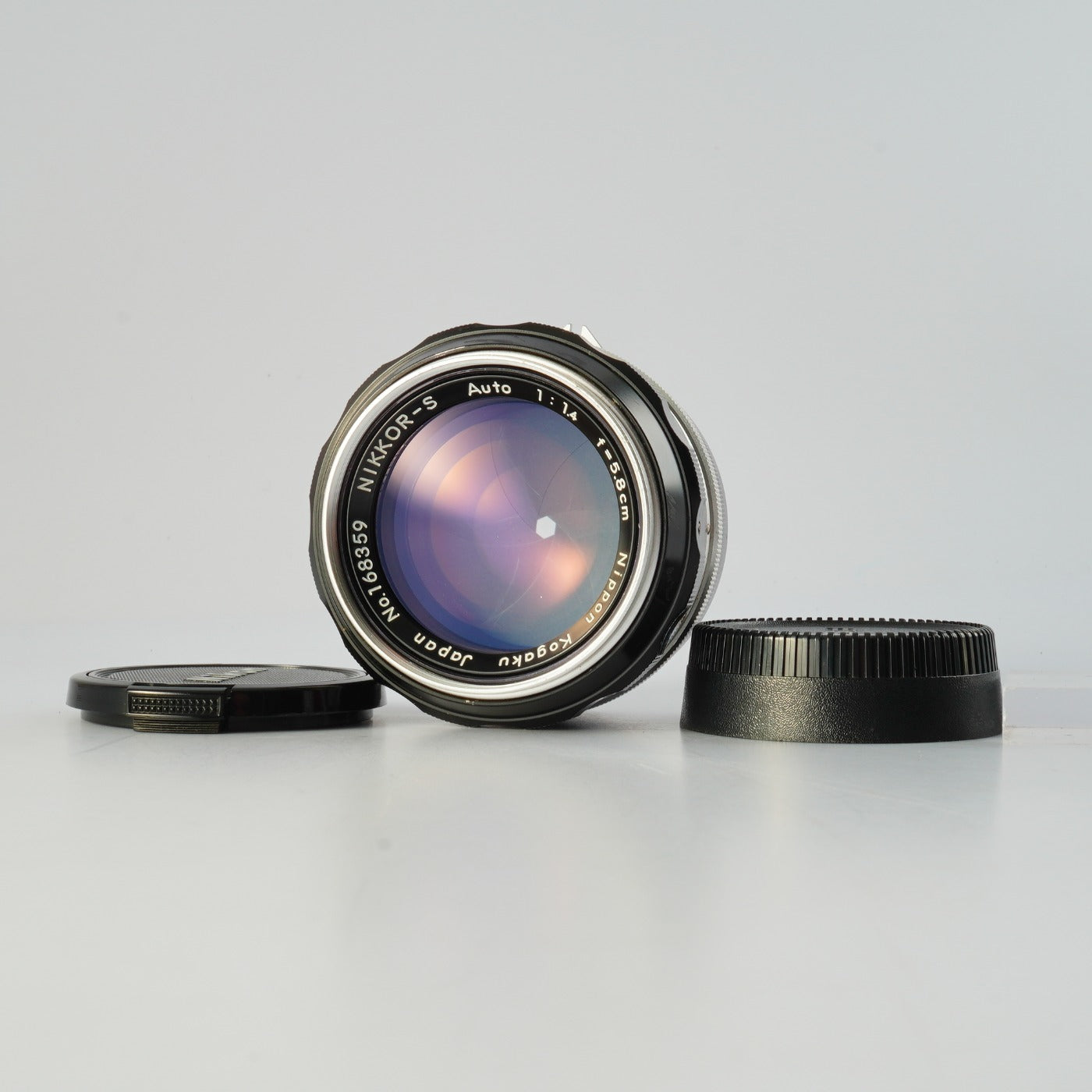 Nikon 非Ai Nikkor-S Auto 5.8cm 58mm F/1.4 PAT PEND 単焦点レンズ