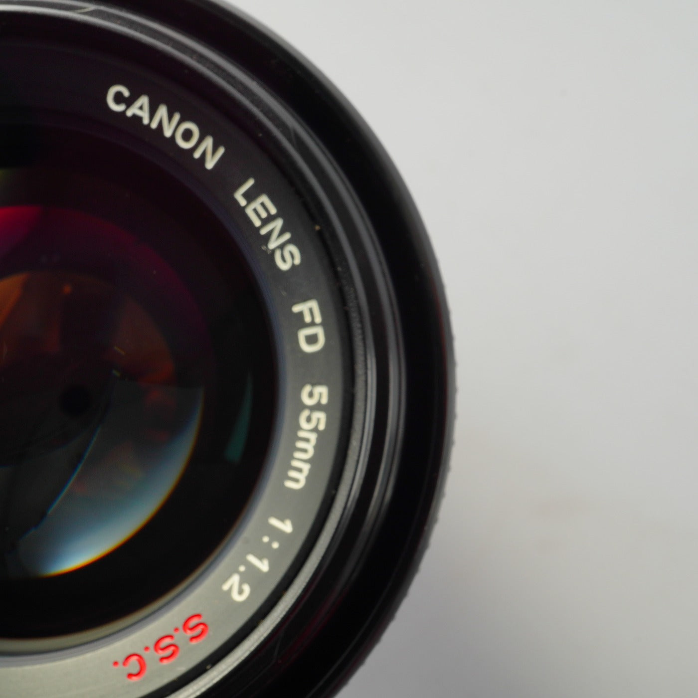 Canon FD 55mm F/1.2 S.S.C. 単焦点レンズ