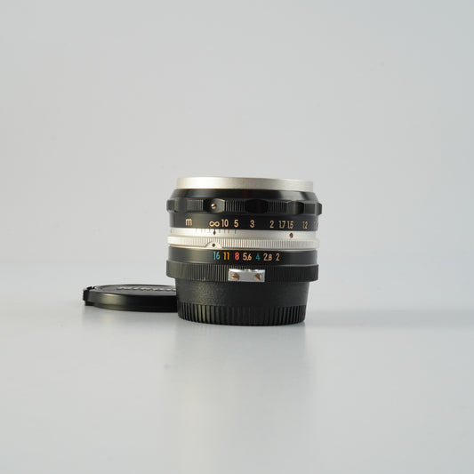 Nikon 非Ai Nippon Kogaku NIKKOR-S Auto 5cm 50mm F/2 単焦点レンズ