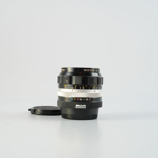 Nikon 非Ai NIKKOR-O.C Auto 35mm F/2 単焦点レンズ