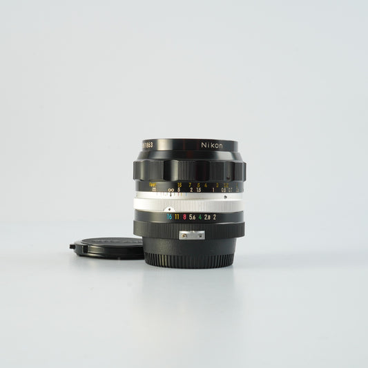 Nikon 非Ai NIKKOR-O.C Auto 35mm F/2 単焦点レンズ