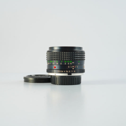 MINOLTA MC Rokkor-PG 50mm F/1.4 単焦点レンズ