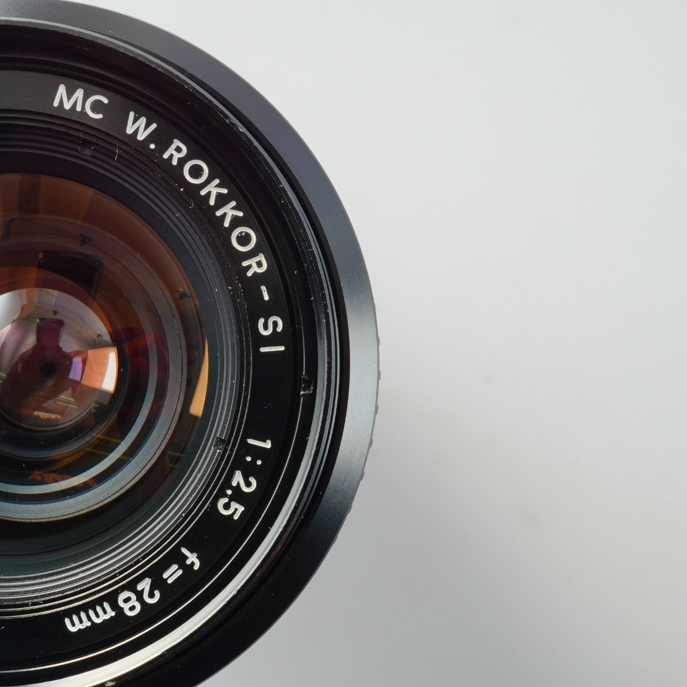 MINOLTA MC W.Rokkor-SI 28mm F/2.5 単焦点レンズ