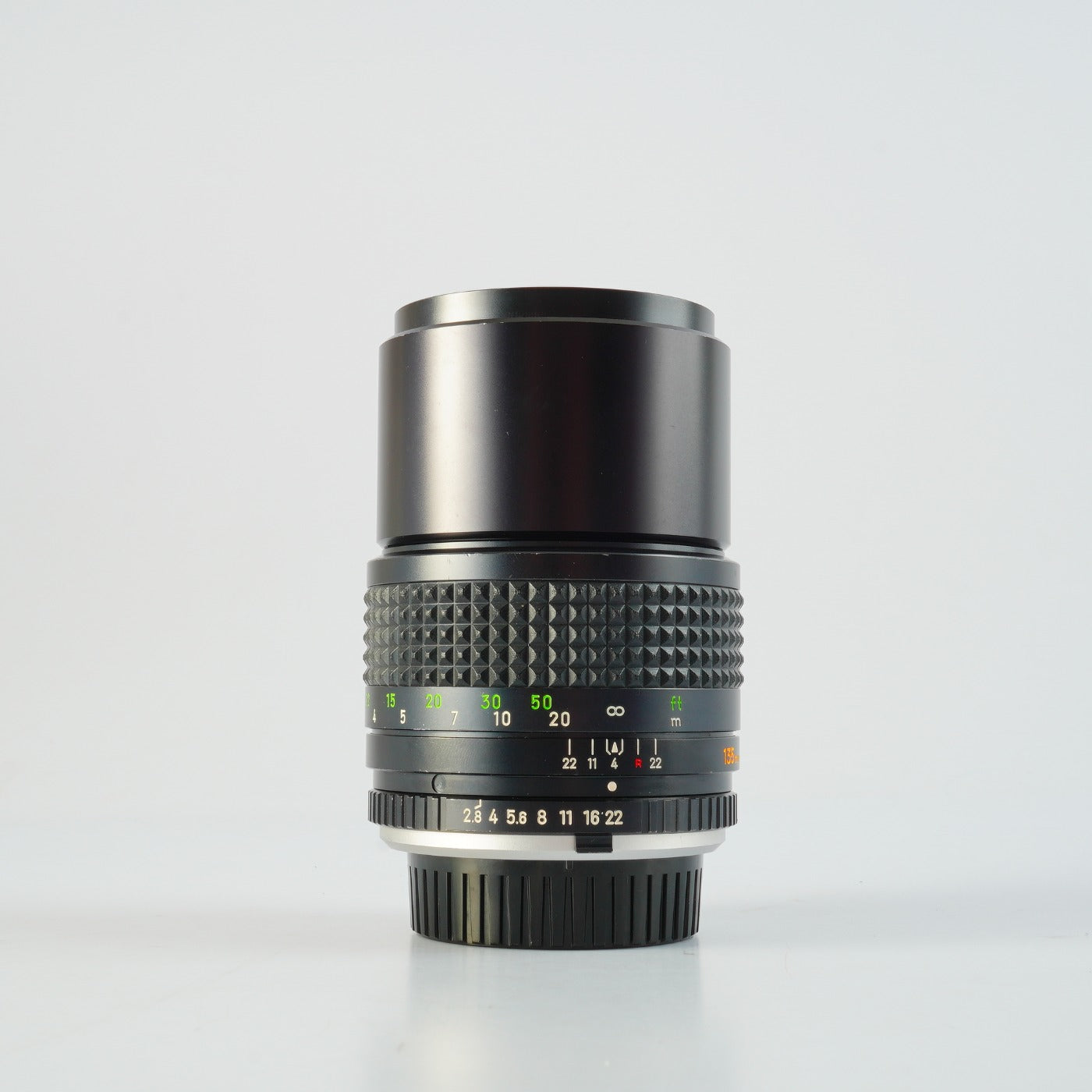 MINOLTA MC TELE ROKKOR PF 135mm F/2.8 単焦点レンズ