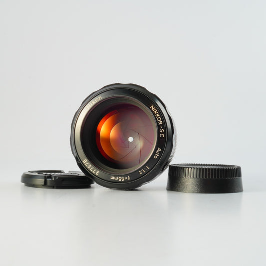 Nikon 非Ai Nikkor-S.C Auto 55mm F/1.2 単焦点レンズ