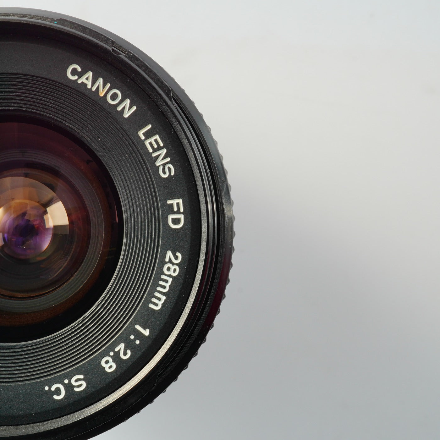 Canon FD 28mm F/2.8 S.C. 単焦点レンズ