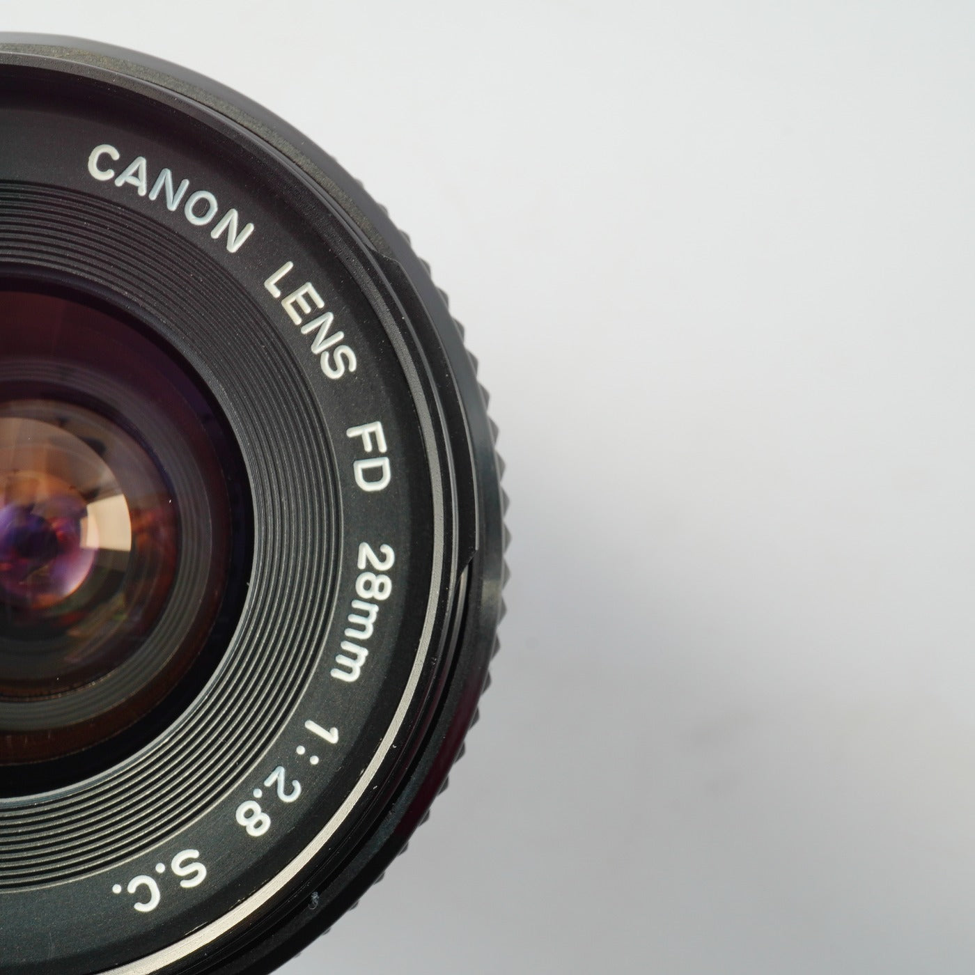 Canon FD 28mm F/2.8 S.C. 単焦点レンズ
