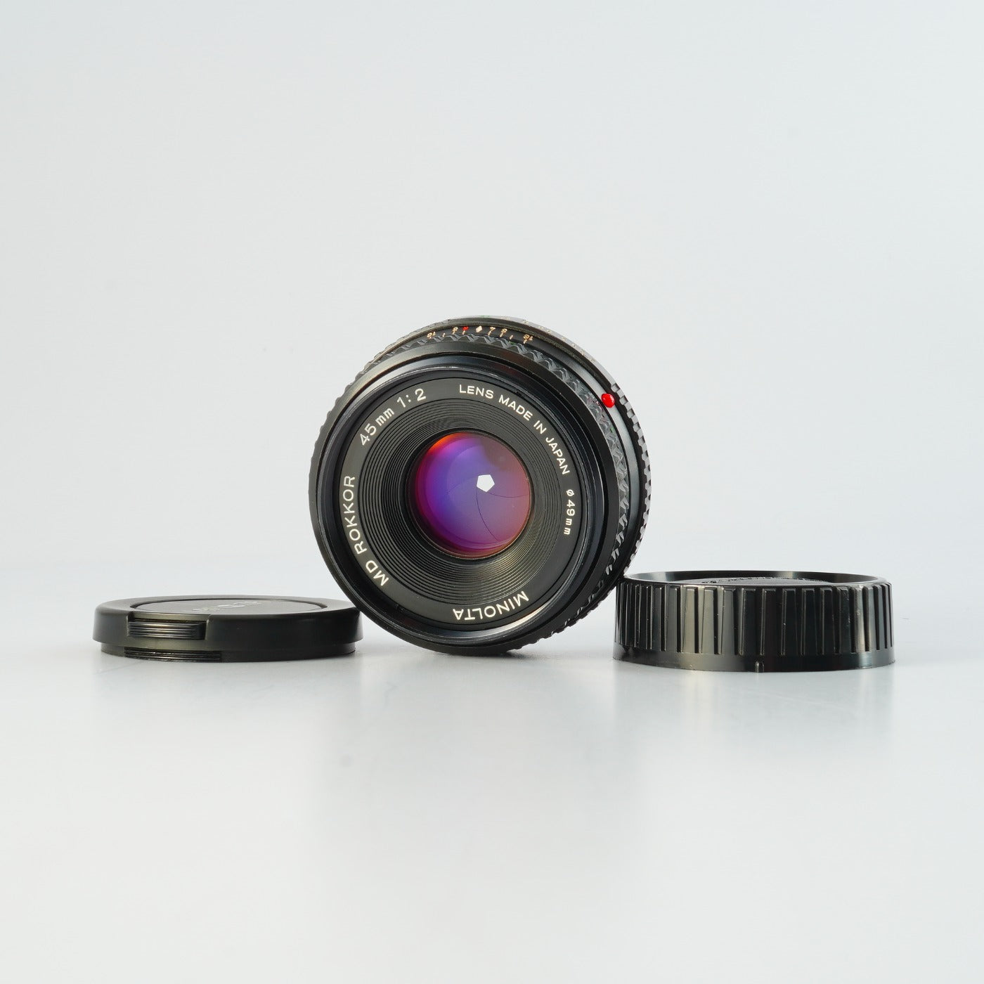 MINOLTA MD ROKKOR 45mm F/2 単焦点レンズ