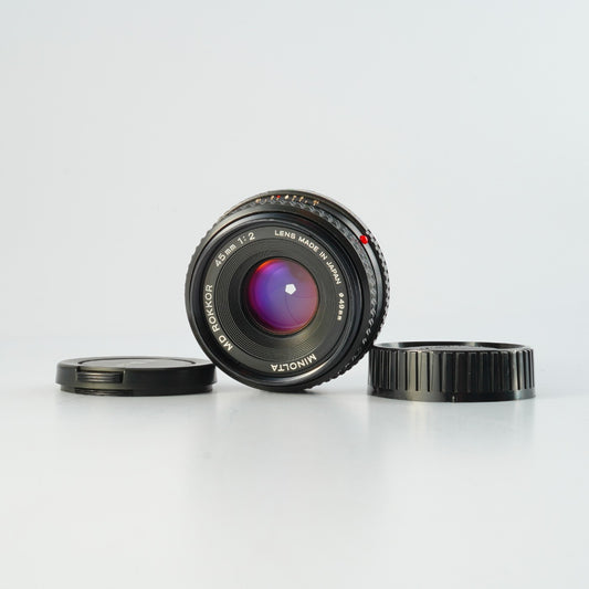 MINOLTA MD ROKKOR 45mm F/2 単焦点レンズ