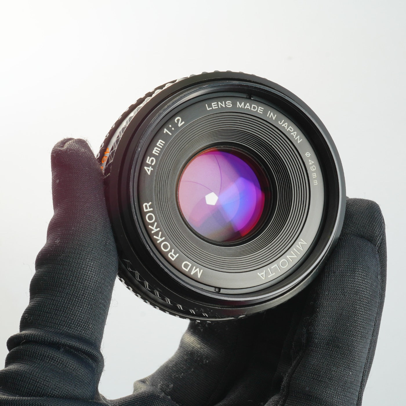 MINOLTA MD ROKKOR 45mm F/2 単焦点レンズ