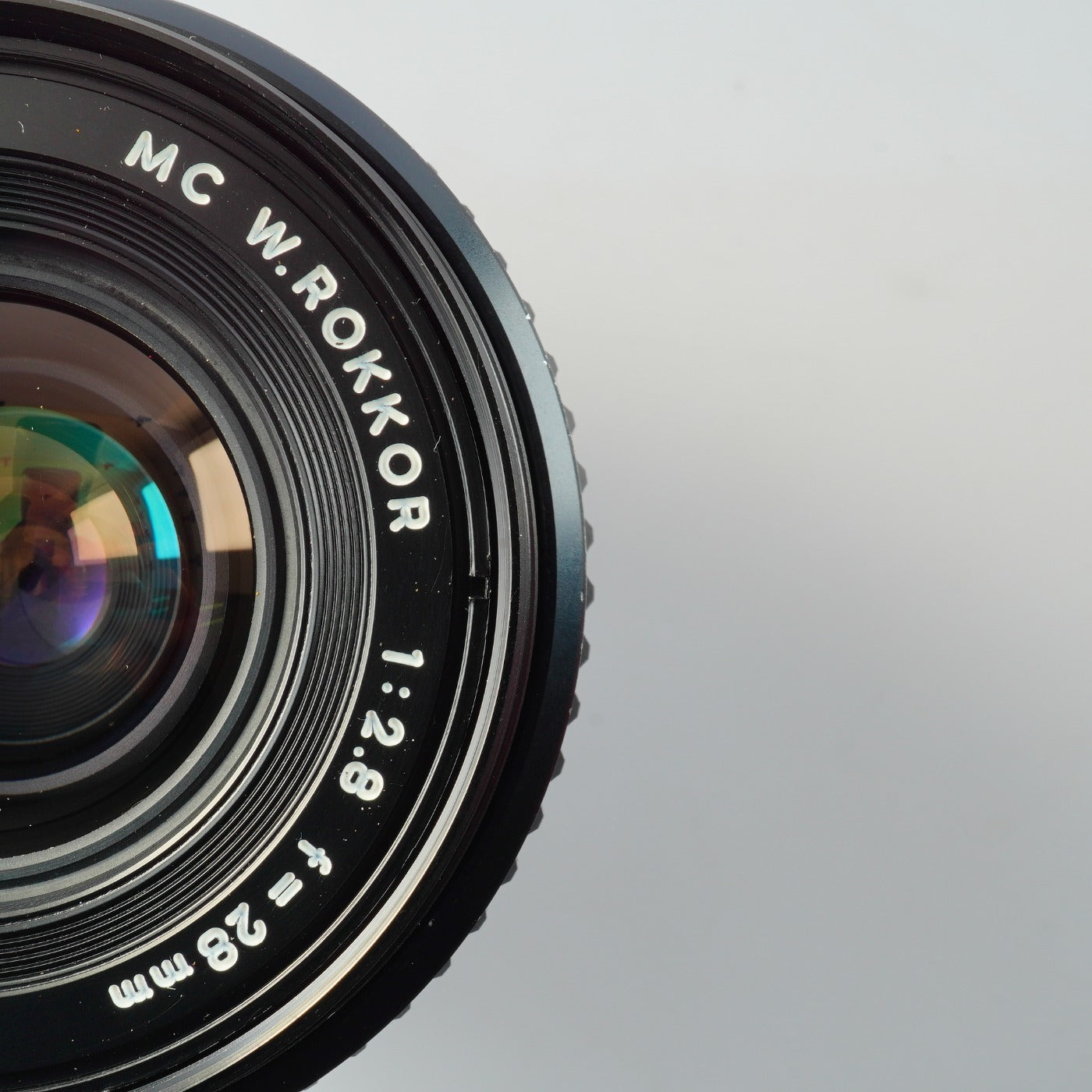 MINOLTA MC W.Rokkor 28mm F/2.8 単焦点レンズ