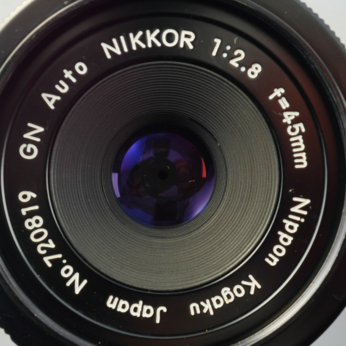 Nikon 非Ai GN Auto Nikkor 45mm F/2.8 単焦点レンズ