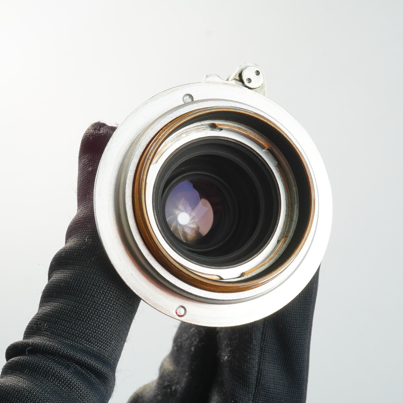 Leica Leitz Elmar Red Scale 5cm 50mm F/3.5 単焦点レンズ