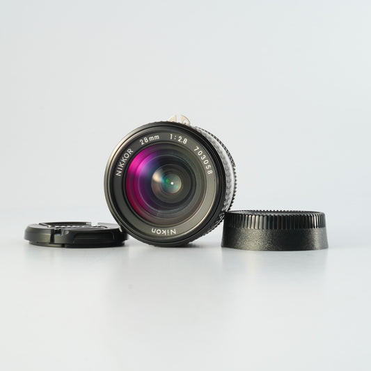 Nikon Ai-S NIKKOR 28mm F/2.8 単焦点レンズ