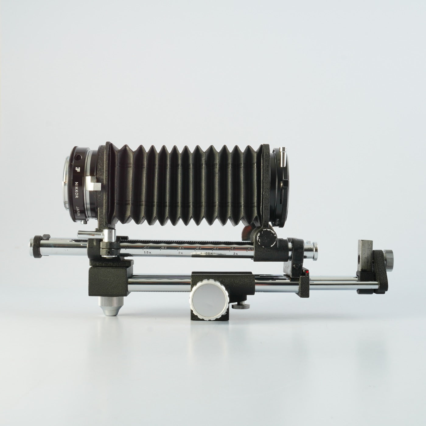 Nikon F Bellows Focusing Attachment Model II + Micro-NIKKOR 55mm F/3.5 カメラ関連アクセサリー