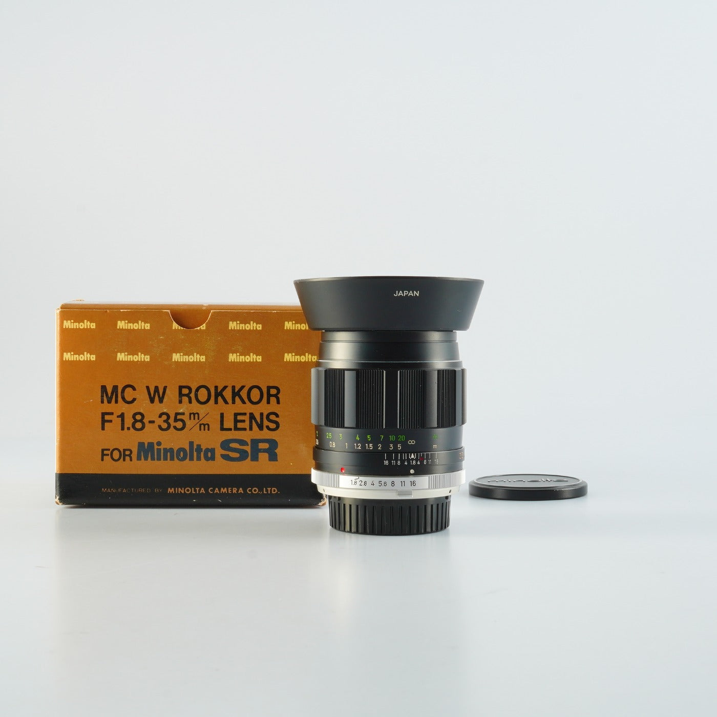 MINOLTA MC W.ROKKOR HH 35mm F/1.8 単焦点レンズ