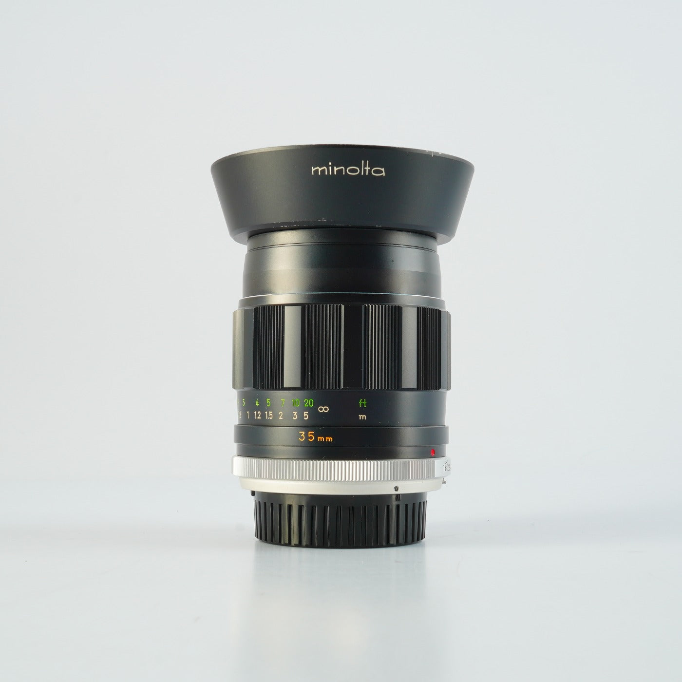 MINOLTA MC W.ROKKOR HH 35mm F/1.8 単焦点レンズ