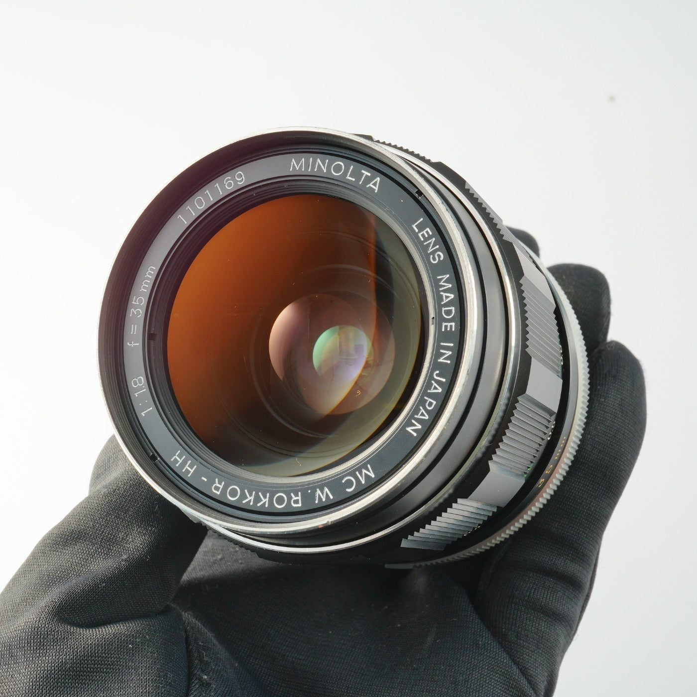 MINOLTA MC W.ROKKOR HH 35mm F/1.8 単焦点レンズ