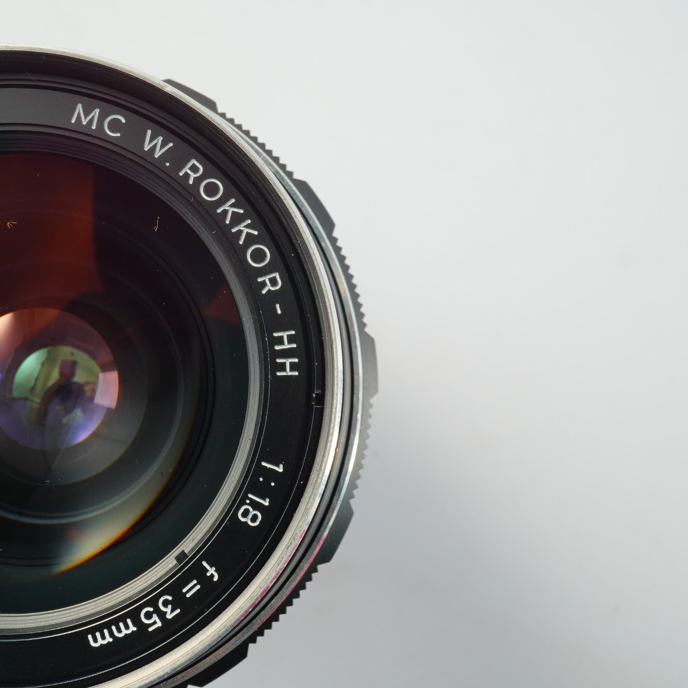MINOLTA MC W.ROKKOR HH 35mm F/1.8 単焦点レンズ