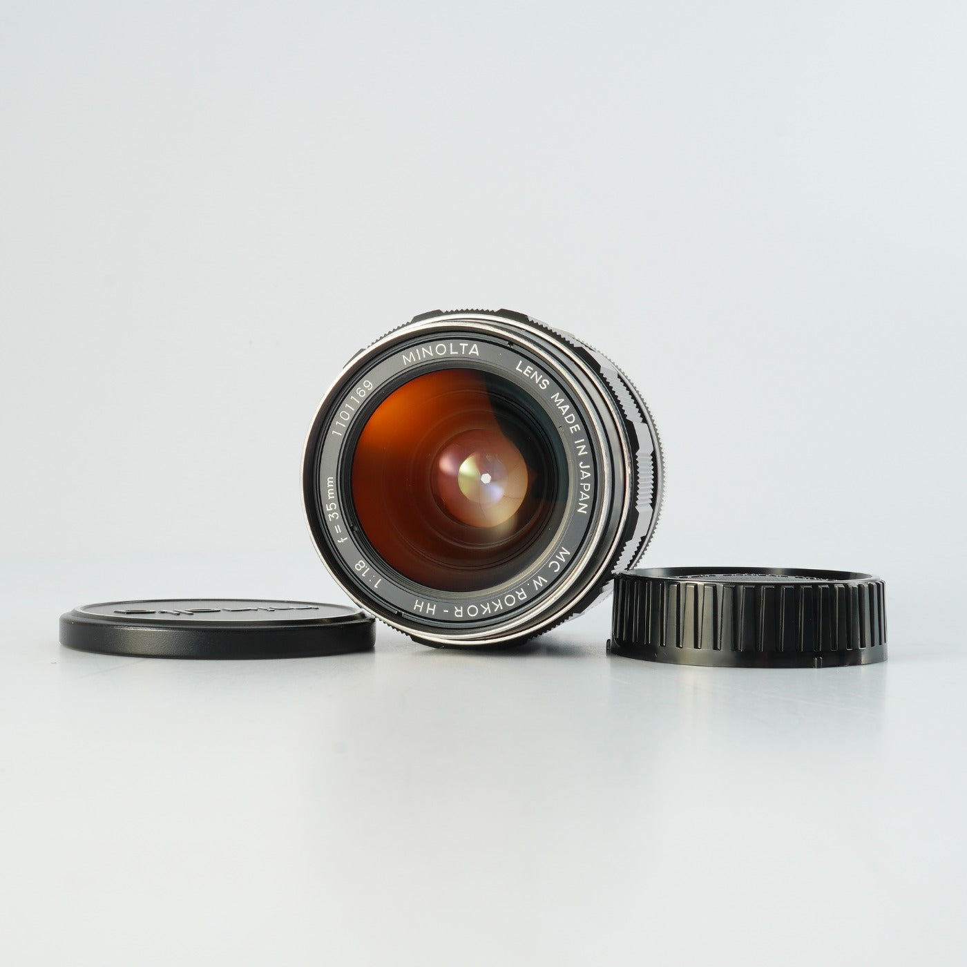 MINOLTA MC W.ROKKOR HH 35mm F/1.8 単焦点レンズ