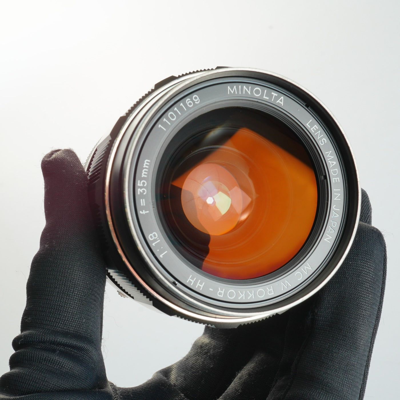 MINOLTA MC W.ROKKOR HH 35mm F/1.8 単焦点レンズ